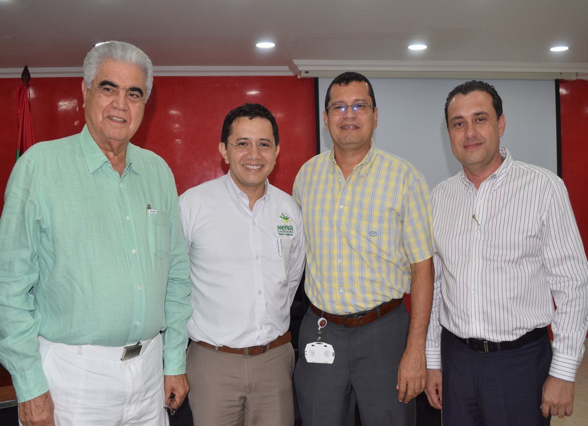 Jairo Trujillo, Alfredo Vargas, Alexander Quintero y José Humberto Rojas.